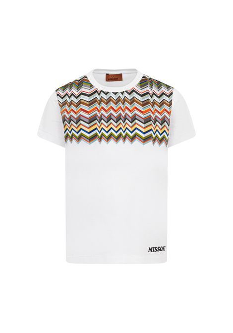 T-shirt con stampa MISSONI KIDS | MY8Q11 Z3672100MC